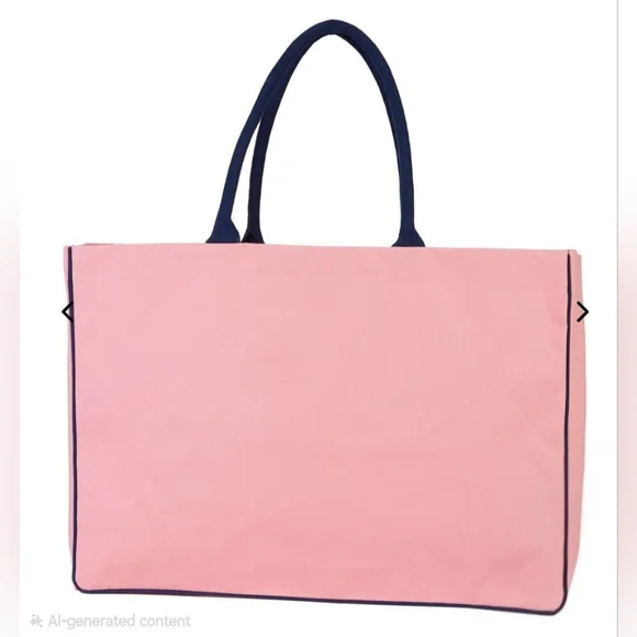 🩷Breast Cancer Awareness, Simply Southern Beach Tan Swim Tote, NWT - Picture 2 of 4